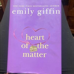 Purple 'Heart of the Matter' Book by Emily Giffin